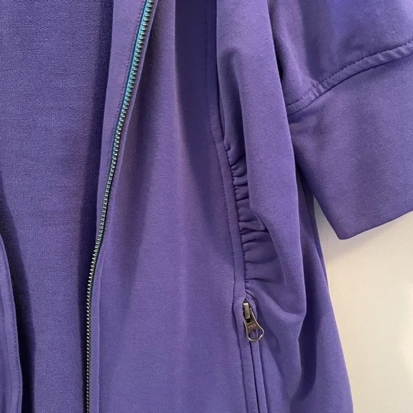 Zobha Alexis full zip short sleeve hoodie - Picture 11 of 11